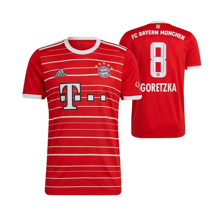 Leon Goretzka 8 Bayern Munich Youth 2022/23 Home Jersey - Red