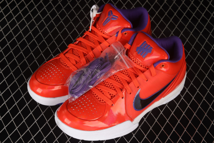 Nike Kobe 4 Protro Undefeated Phoenix Suns Shoes Sneakers, Men