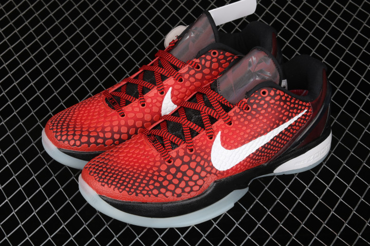 Nike Kobe 6 Protro ASG West Challenge Red Basketball Shoes Black, Men