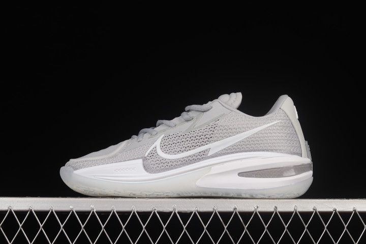 Nike Air Zoom GT Cut EP Light Grey White Basketball Sneakers