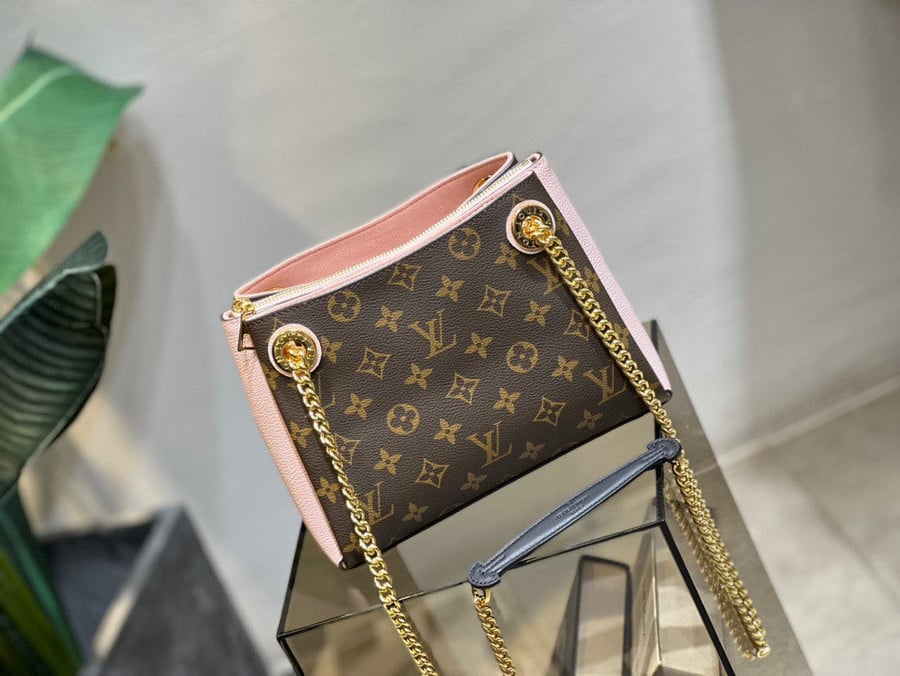 Louis Vuitton Surene BB Bag Monogram Canvas And Pink Calfskin
