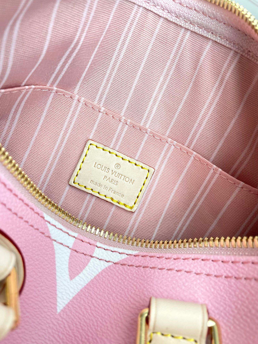 Louis Vuitton Speedy Bandouliere Gradient Pastel 25 Light Pink