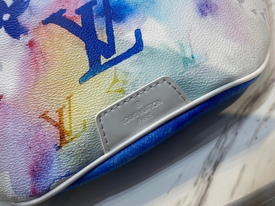 Louis Vuitton Discovery Bumbag Monogram Watercolor in Canvas with