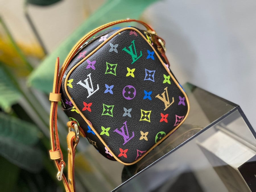 Louis Vuitton Rift Crossbody Bag in Black Multicolor