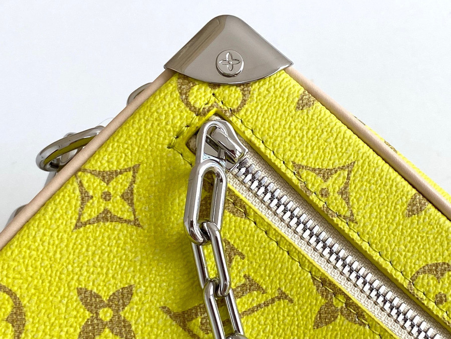Petit noé trunk handbag Louis Vuitton Brown in Plastic - 35831957