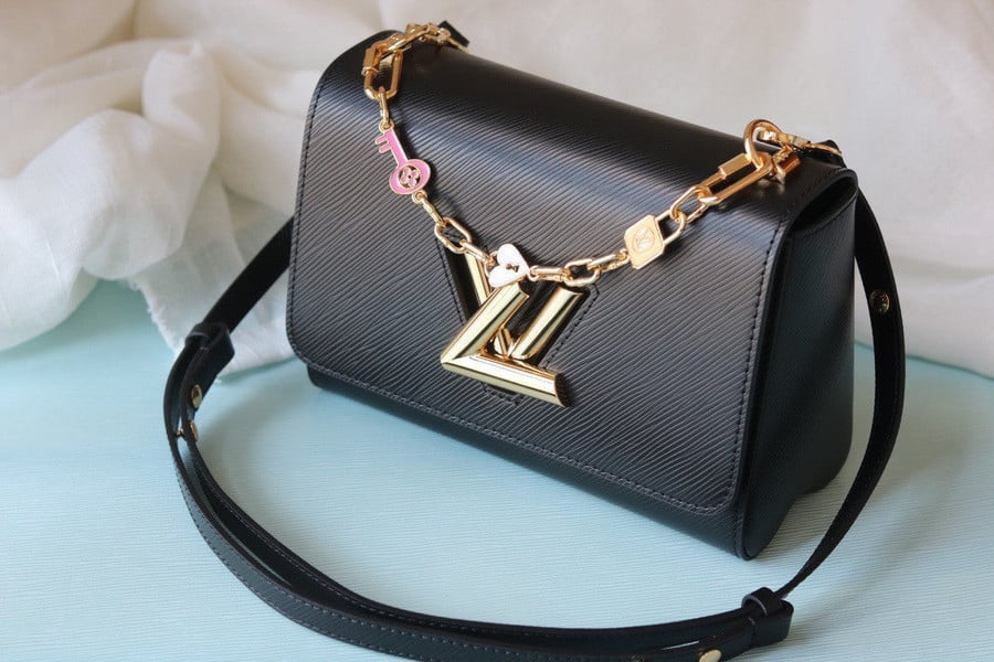 Louis Vuitton Padlock On Strap Bag Leather In Silver - Praise To Heaven