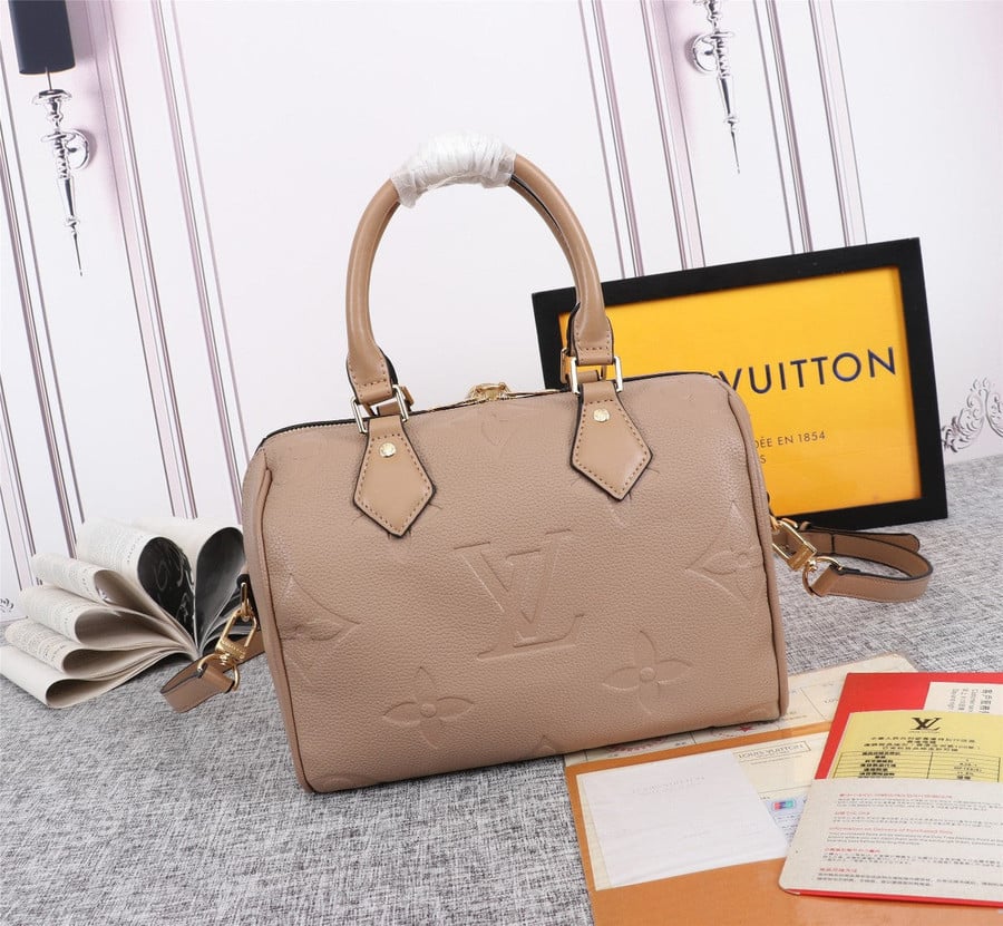 Louis Vuitton Speedy Bandoulière 25 Bag Monogram Empreinte Leather
