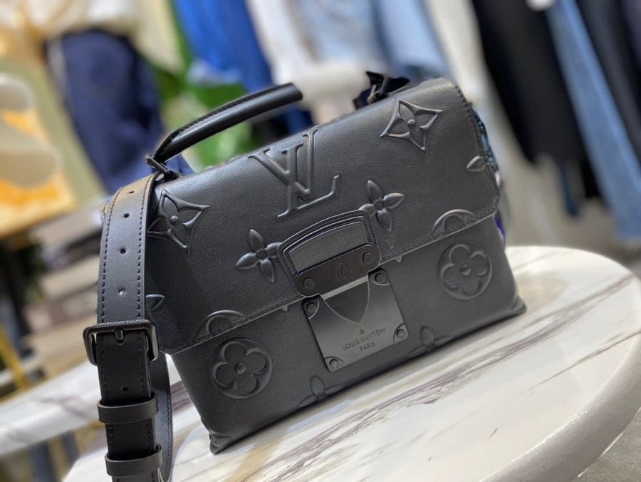 Louis Vuitton Ambassadeur PM Bag Monogram Leather In Black - Praise To  Heaven