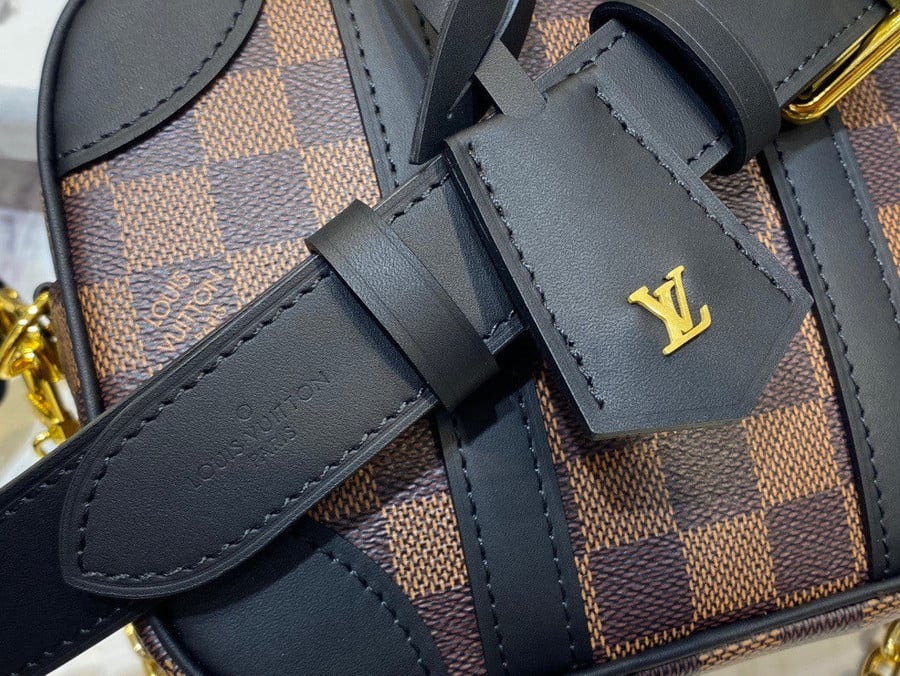 Louis Vuitton Valisette Souple BB Bag Damier Canvas Leather In Brown A -  Praise To Heaven
