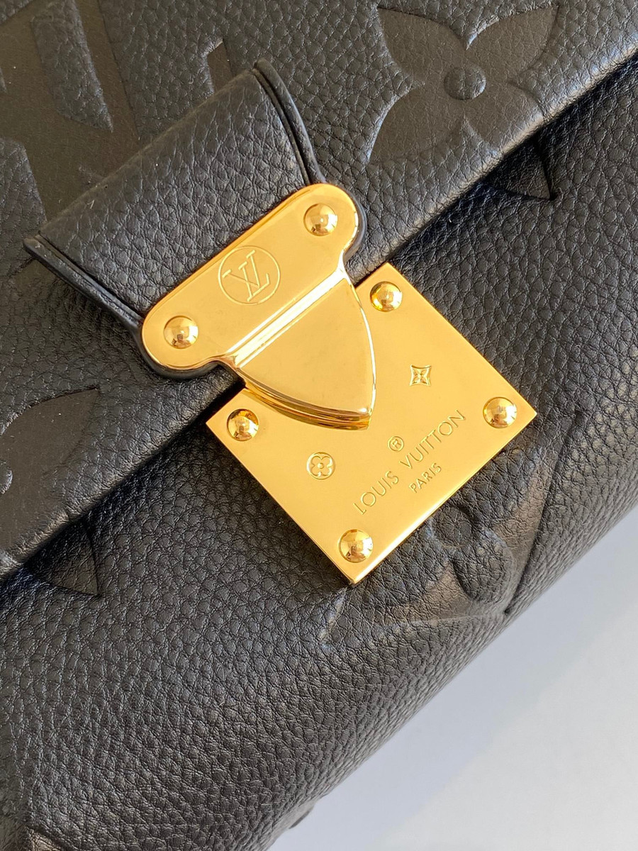 Louis Vuitton Pochette Metis Bag Monogram Floral Pattern Leather In Bl -  Praise To Heaven