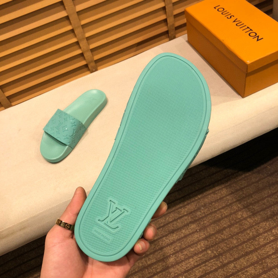 Louis Vuitton Waterfront Mule In Turquoise - Praise To Heaven