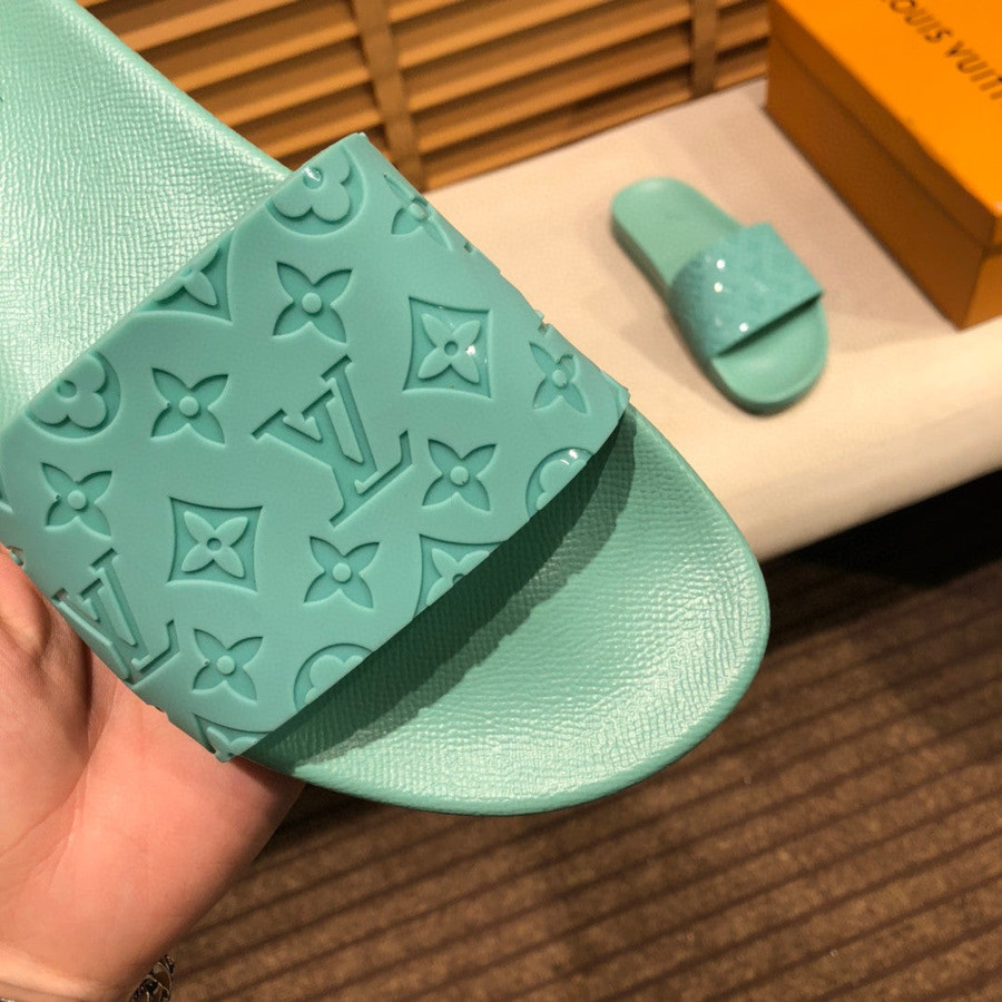 Louis Vuitton Waterfront Mule In Turquoise - Praise To Heaven
