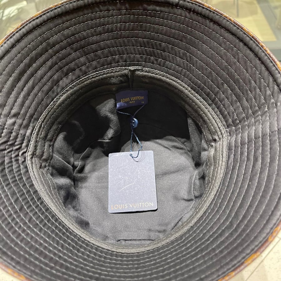 Louis Vuitton Monogram Essential Bucket Hat In Black - Praise To Heaven