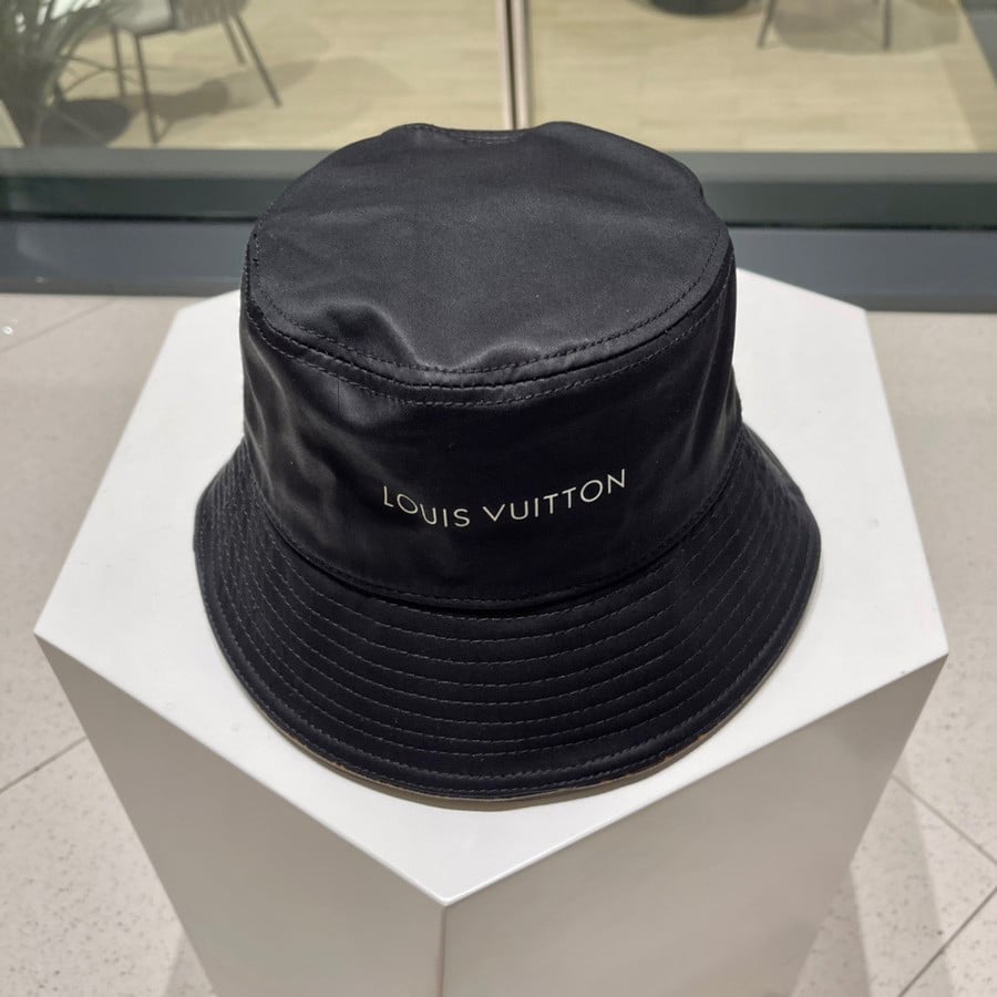Louis Vuitton Monogram Canvas Baseball Hat In Black/White - Praise To Heaven