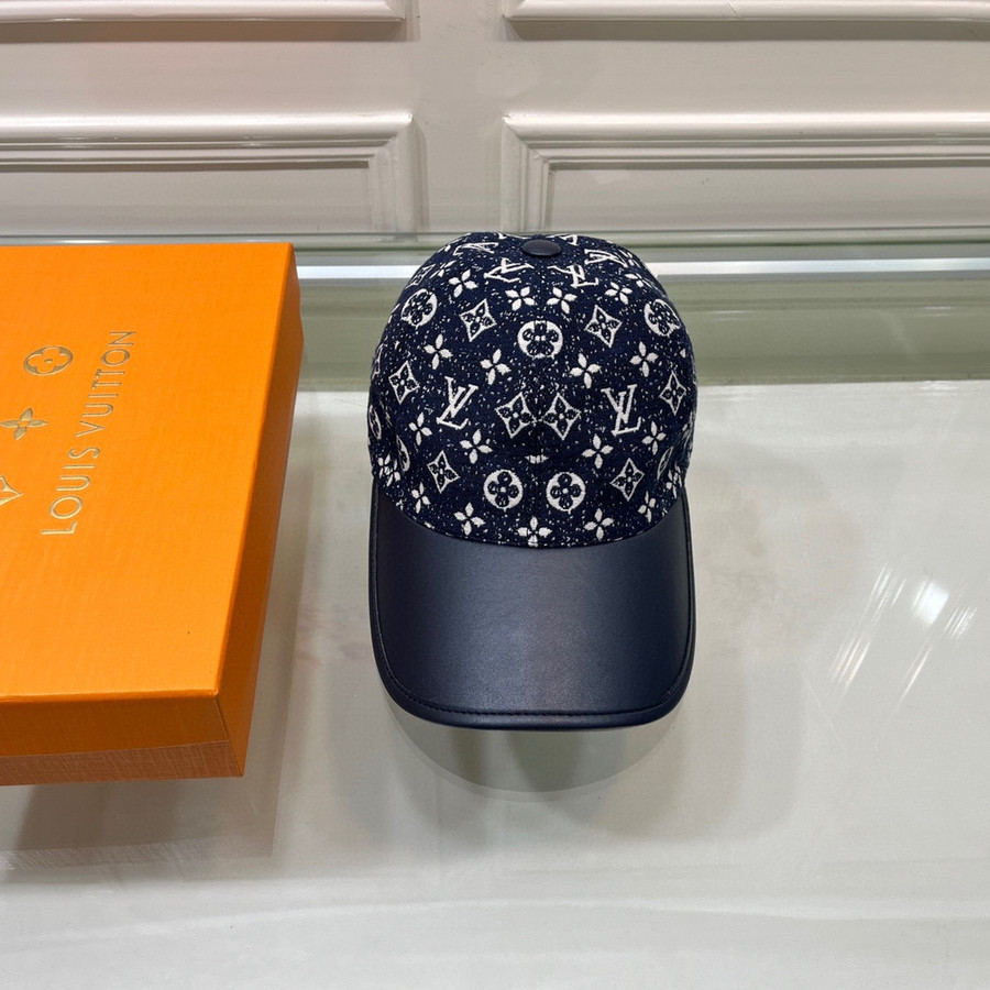 Louis Vuitton Blue Denim Monogram Hat – Savonches