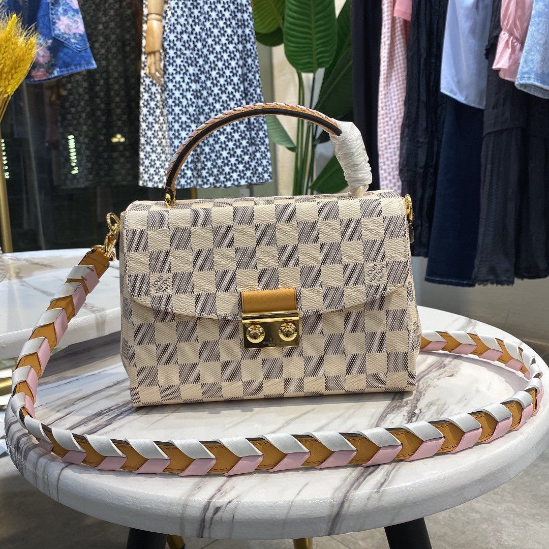 Croisette Damier Azur – Keeks Designer Handbags
