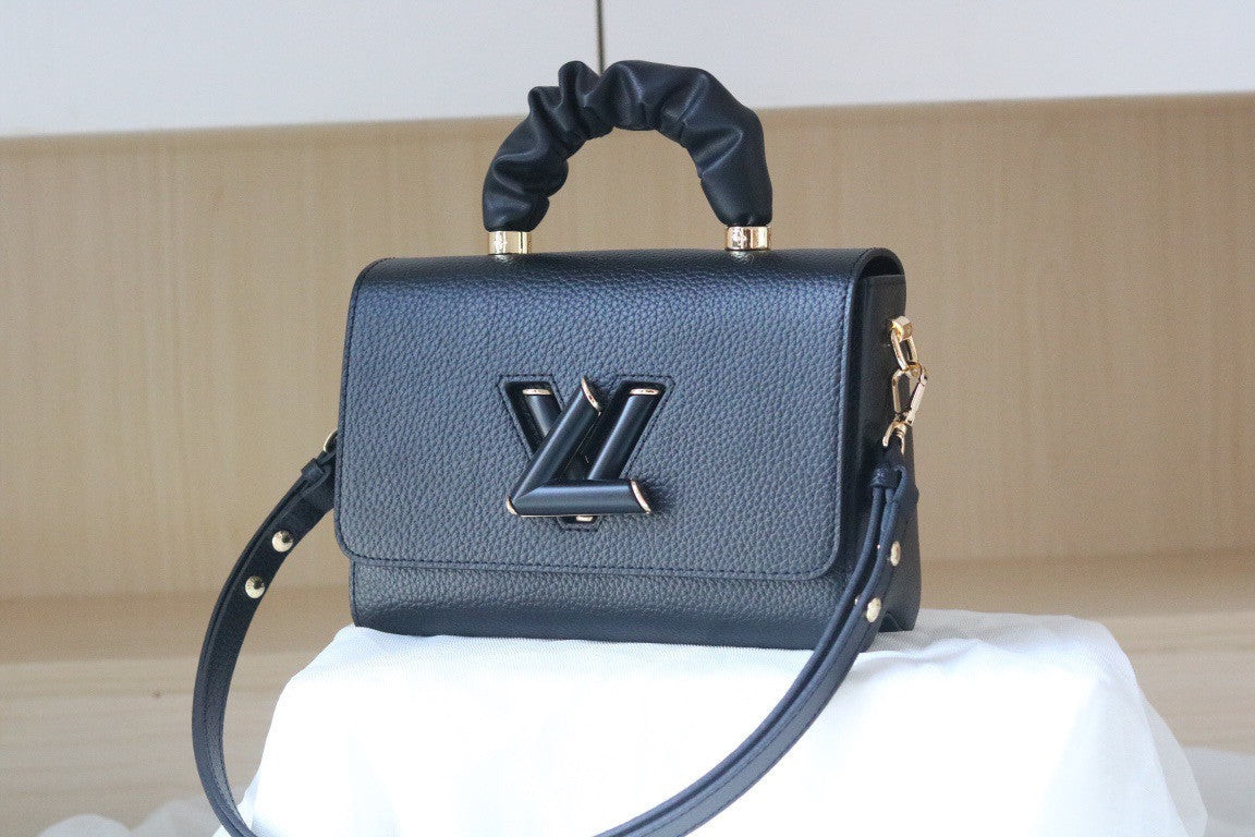 Louis Vuitton Briefcase Backpack Leather In Black - Praise To Heaven