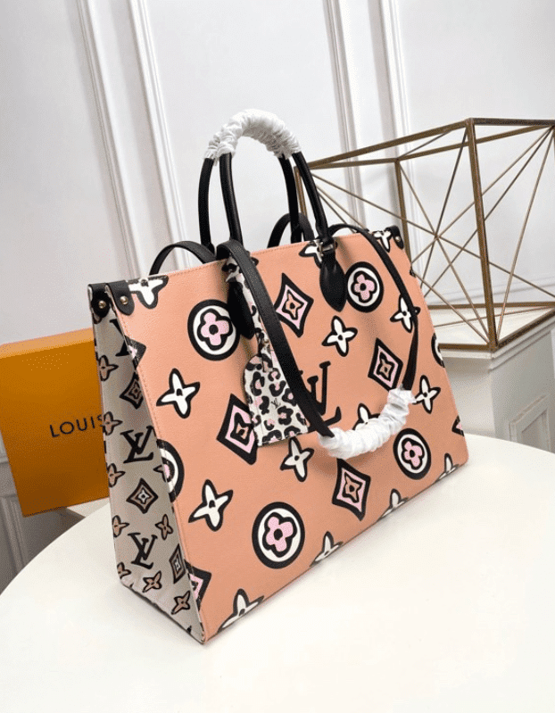 Louis Vuitton OnTheGo MM Tote Bag Colorful Monogram Embossed Cowhide I -  Praise To Heaven