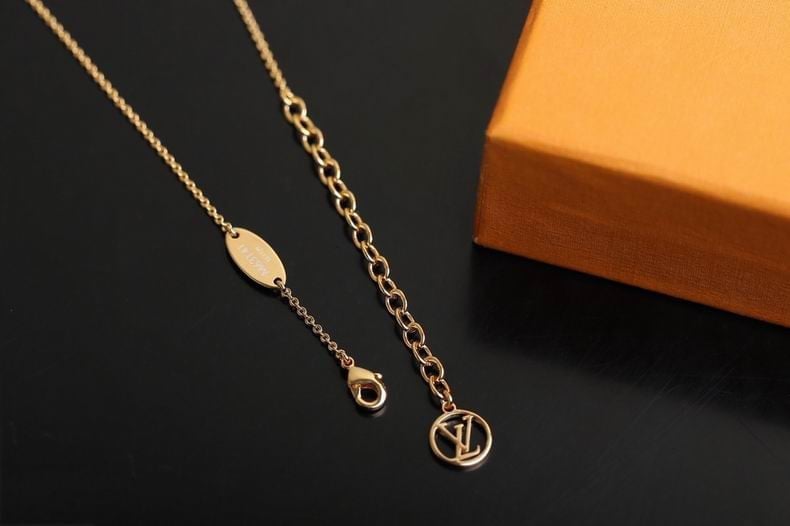 Louis Vuitton Nanogram Tag Necklace For Menthol
