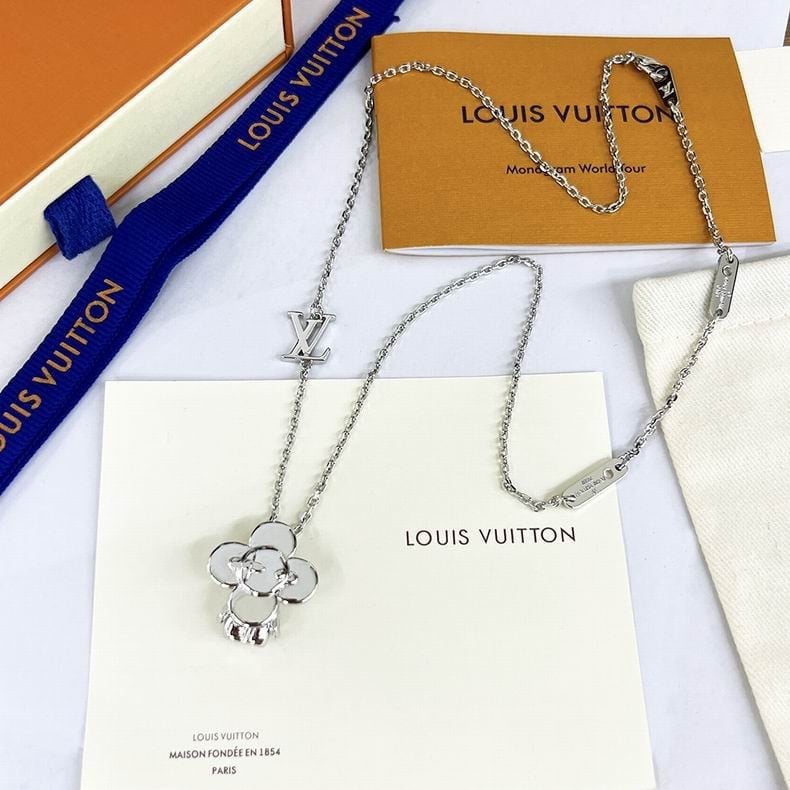 Louis Vuitton Ruthenium Vivienne Pendant Necklace - Praise To Heaven