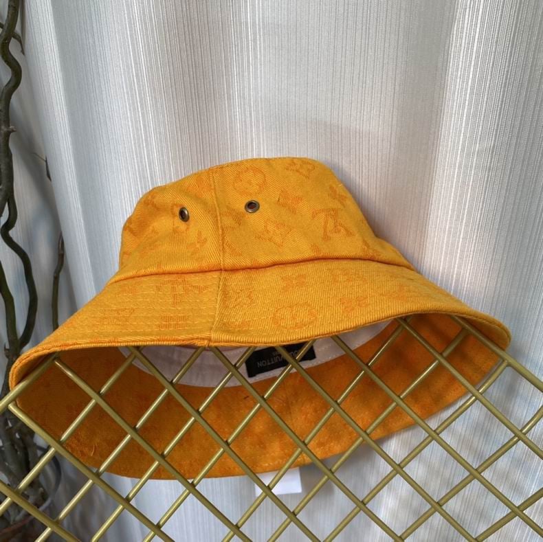 Louis Vuitton Monogram Essential Bucket Hat In Orange - Praise To Heaven