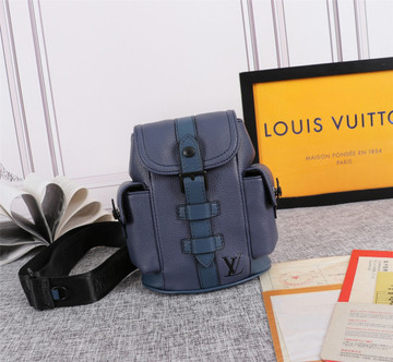 Louis Vuitton Christopher Messenger Bag Leather In White - Praise To Heaven