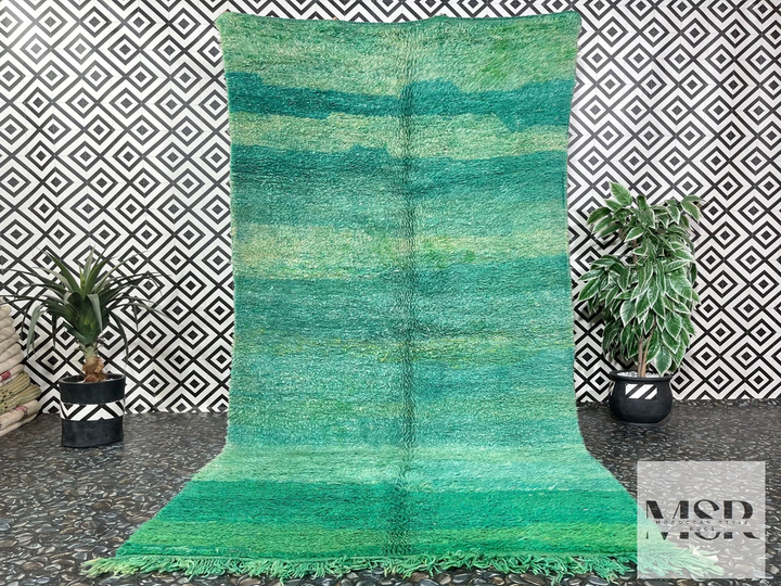 Alfombra de lana marroquí - Tapis133 - 354 cm x 180 cm / 11.6 ft x 5.9 ft