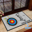 Custom Archery Personalized Doormat TRJ21011801