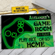 Personalized Xbox Game Room Doormat HT250606