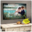 Mightier Than The Waves Of The Sea Custom Picture Canvas
