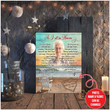 As I Sit In Heaven Memorial Custom Picture Canvas