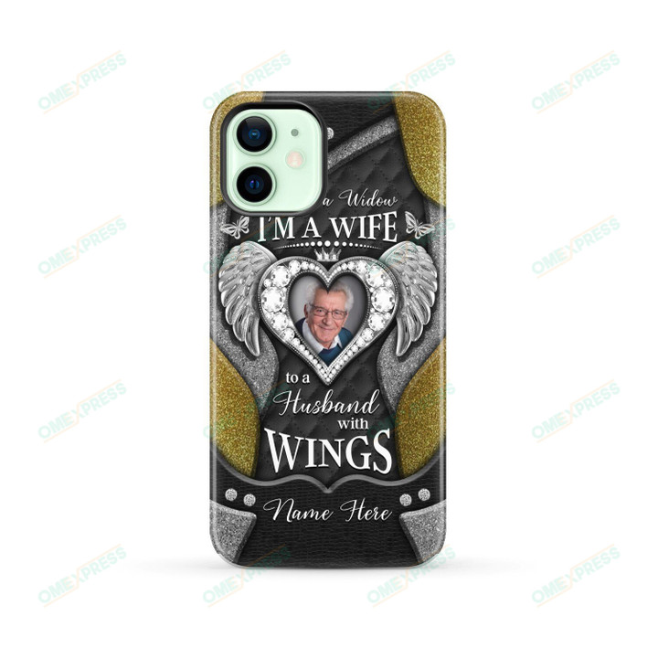 Husband With Wings 0601 Custom Photo And Name Phone Case