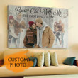 Grow Old With Me The Best Is Yet To Be Custom Photo Canvas