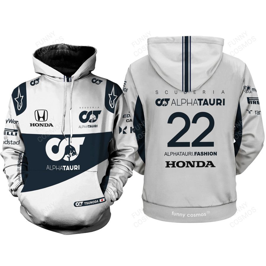 Yuki Tsunoda Formula 1 2023 Shirt Hoodie Racing Uniform Clothes Sweats -  Mellowtie