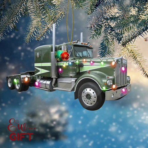 Trucker Christmas Trucks Jeep Car Hanging Decorations Xmas Tree