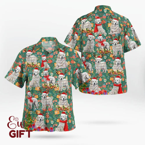 Great Pyrenees Dog Lovers Christmas Gift Hawaiian Shirt