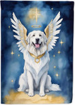Great Pyrenees My Angel Garden Flag