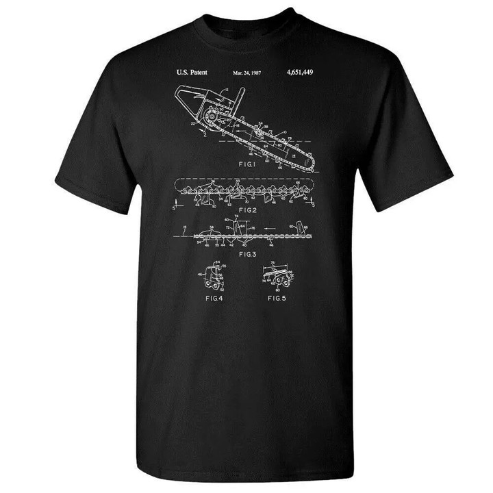 Chainsaw Arborist Lumberjack Logging Funny Tshirt