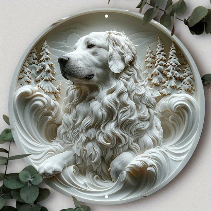Featuring Great Pyrenees Aluminum Sign