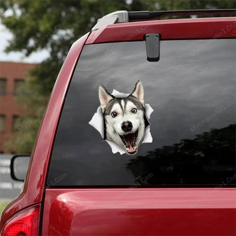 Smiling Rottweiler Body Sticker, Car Window Sticker, Reflective And Wa ...