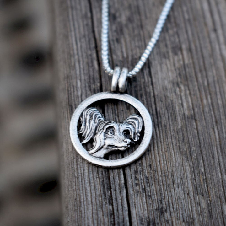 Chinese Crested necklace