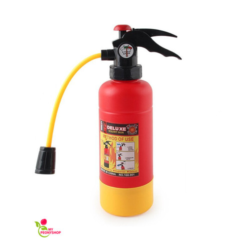 Children's Firefighter Fire Extinguisher Backpack Toy Water Gun