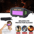 New Burning Welding Eye Protection Glasses