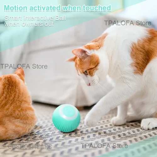 Smart Cat Toys Electric Cat Ball Automatic Rolling Ball