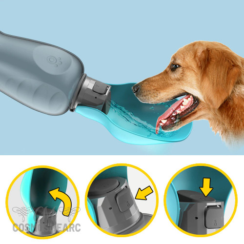 Leakproof Dogs Water Bottle Portable High Capacity for Golden Retriever