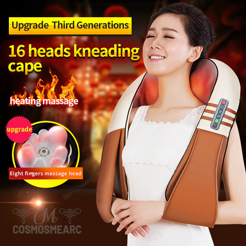 Infrared Heated Kneading Car Driver Massage