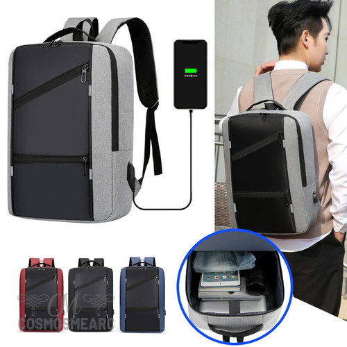 Men's Waterproof Backpack Casual Anti theft Travel Backpack Gifts for Dad