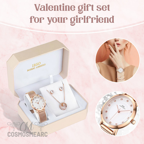 Women's Quartz Watch Gifts for Wife and Girlfriend