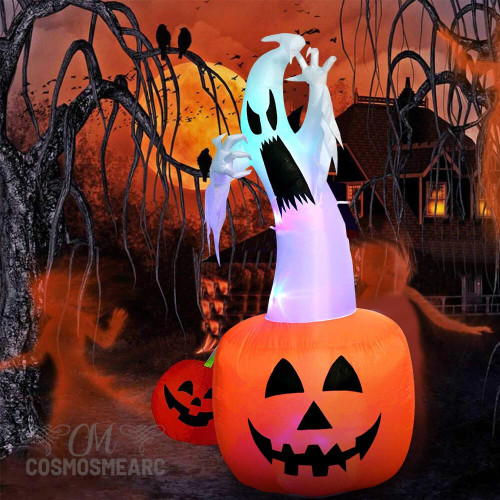 Halloween Inflatable Pumpkin Ghost Lantern Horror House Outdoor Party Decoration