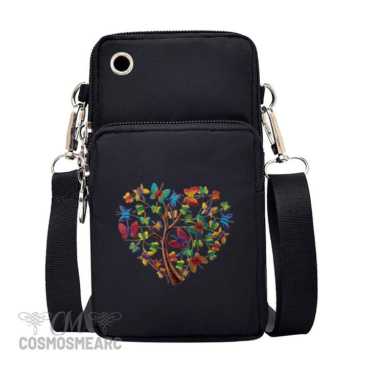 Waterproof Mobile Phone Bag Butterfly Pattern Gifts for Girlfriend